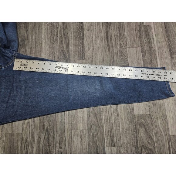 Old Navy Jeans Womens 12 Blue Super Skinny Mid Rise Stretch Denim Classic Style - Picture 8 of 10